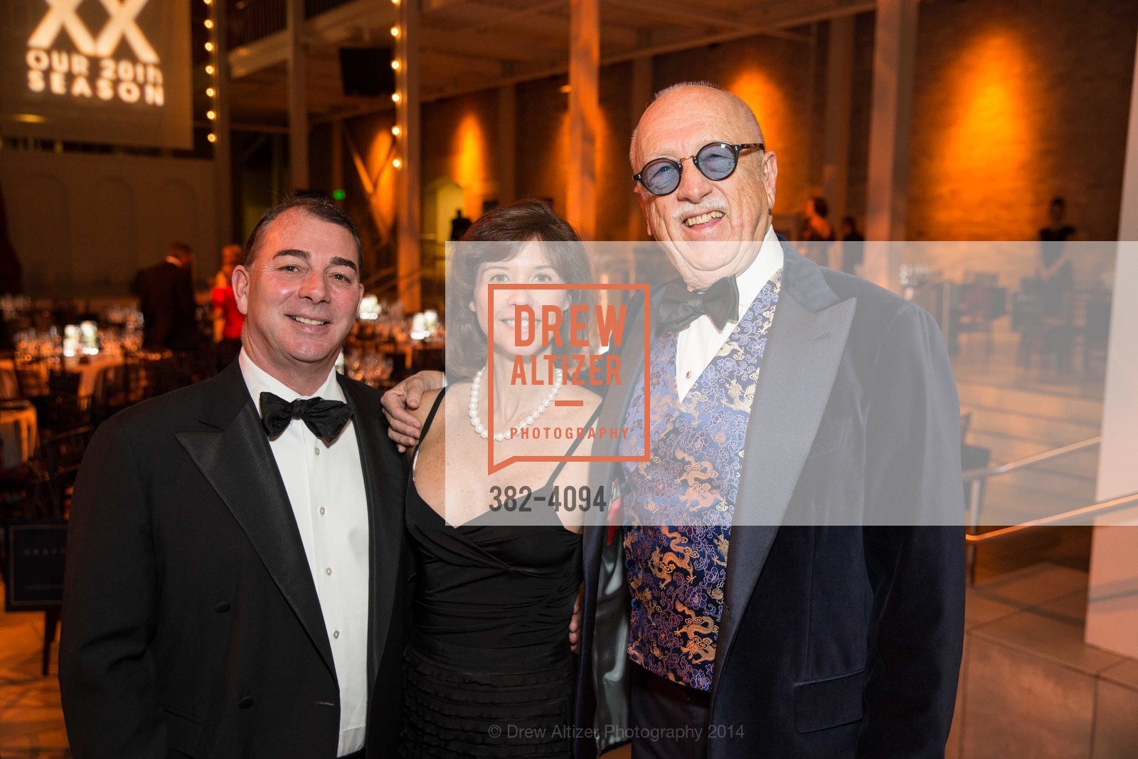 Marc Corsi, Melissa Corsi, Wilkes Bashford, SMUIN BALLET's 20th Anniversary 2014 XXravaganza Gala, US, March 1st, 2014, Photo #382-4094 Marc Corsi, Melissa Corsi, Wilkes Bashford, Photo #382-4094