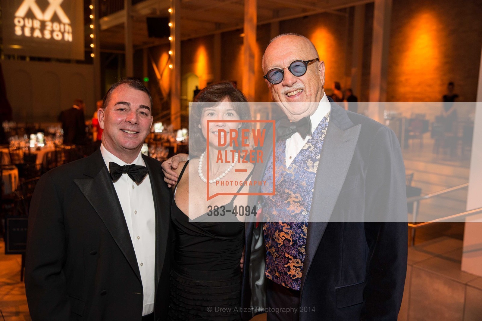 Marc Corsi, Melissa Corsi, Wilkes Bashford, SMUIN BALLET's 20th Anniversary 2014 XXravaganza Gala, US, March 1st, 2014, Photo #383-4094 Marc Corsi, Melissa Corsi, Wilkes Bashford, Photo #383-4094