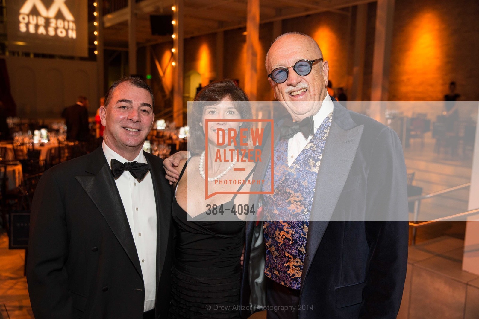 Marc Corsi, Melissa Corsi, Wilkes Bashford, SMUIN BALLET's 20th Anniversary 2014 XXravaganza Gala, US, March 1st, 2014, Photo #384-4094 Marc Corsi, Melissa Corsi, Wilkes Bashford, Photo #384-4094