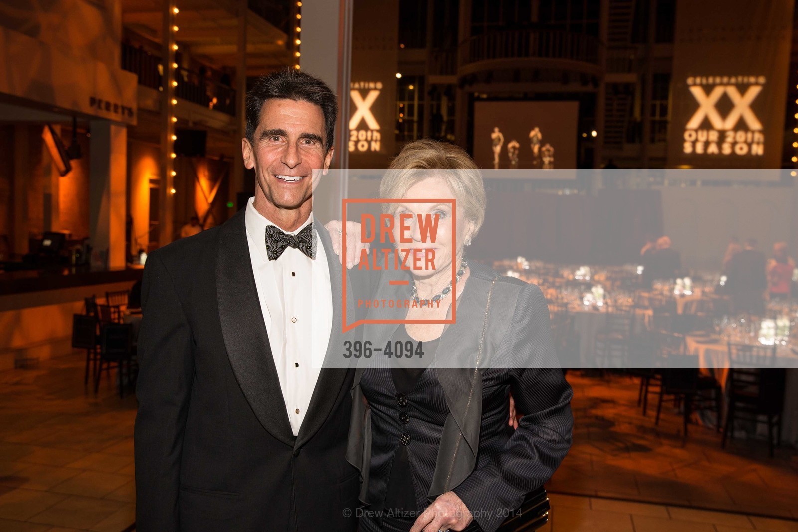 Senator Mark Leno, Lois Lehrman, SMUIN BALLET's 20th Anniversary 2014 XXravaganza Gala, US, March 1st, 2014, Photo #396-4094 Senator Mark Leno, Lois Lehrman, Photo #396-4094