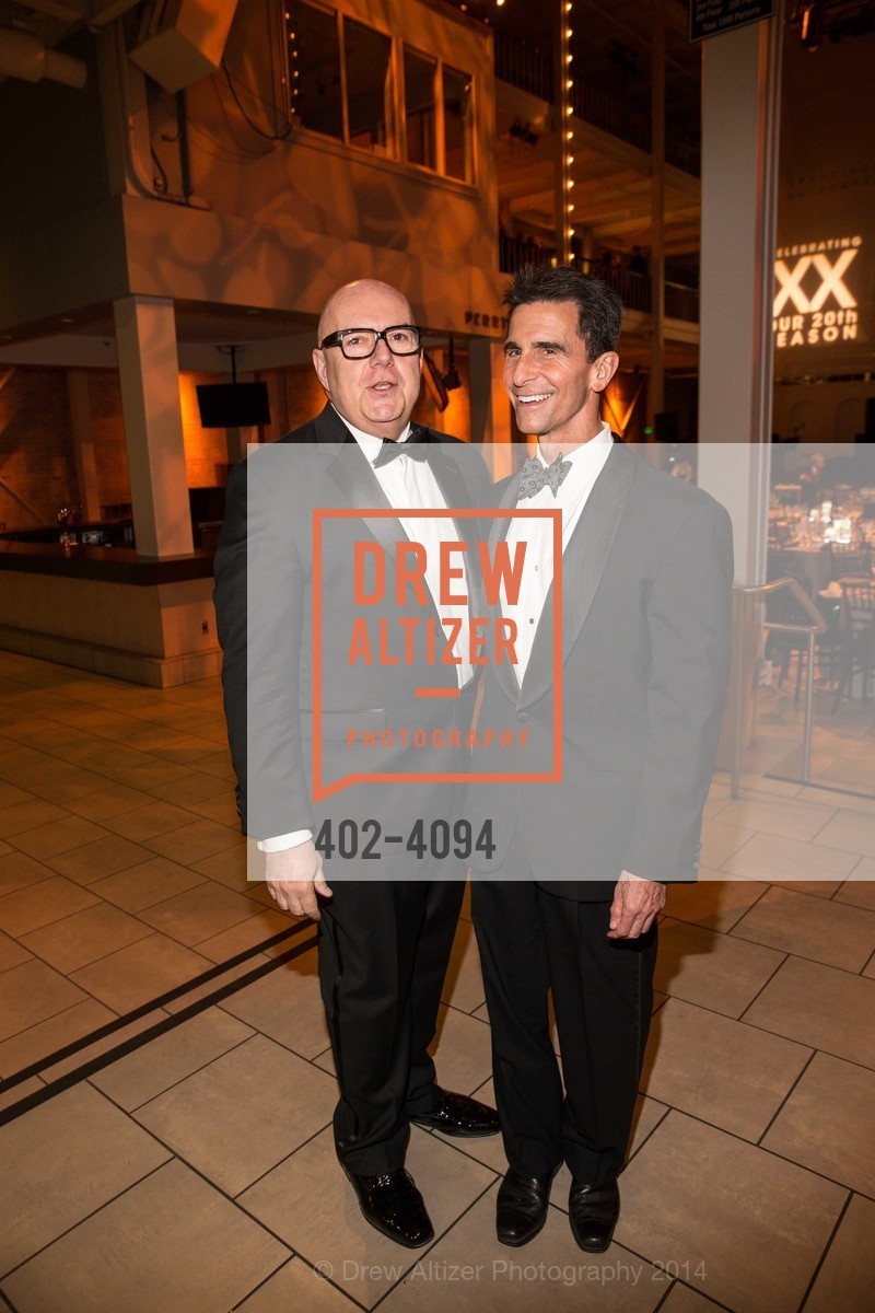 Robert Atkinson, Senator Mark Leno, SMUIN BALLET's 20th Anniversary 2014 XXravaganza Gala, US, March 1st, 2014, Photo #402-4094 Robert Atkinson, Senator Mark Leno, Photo #402-4094