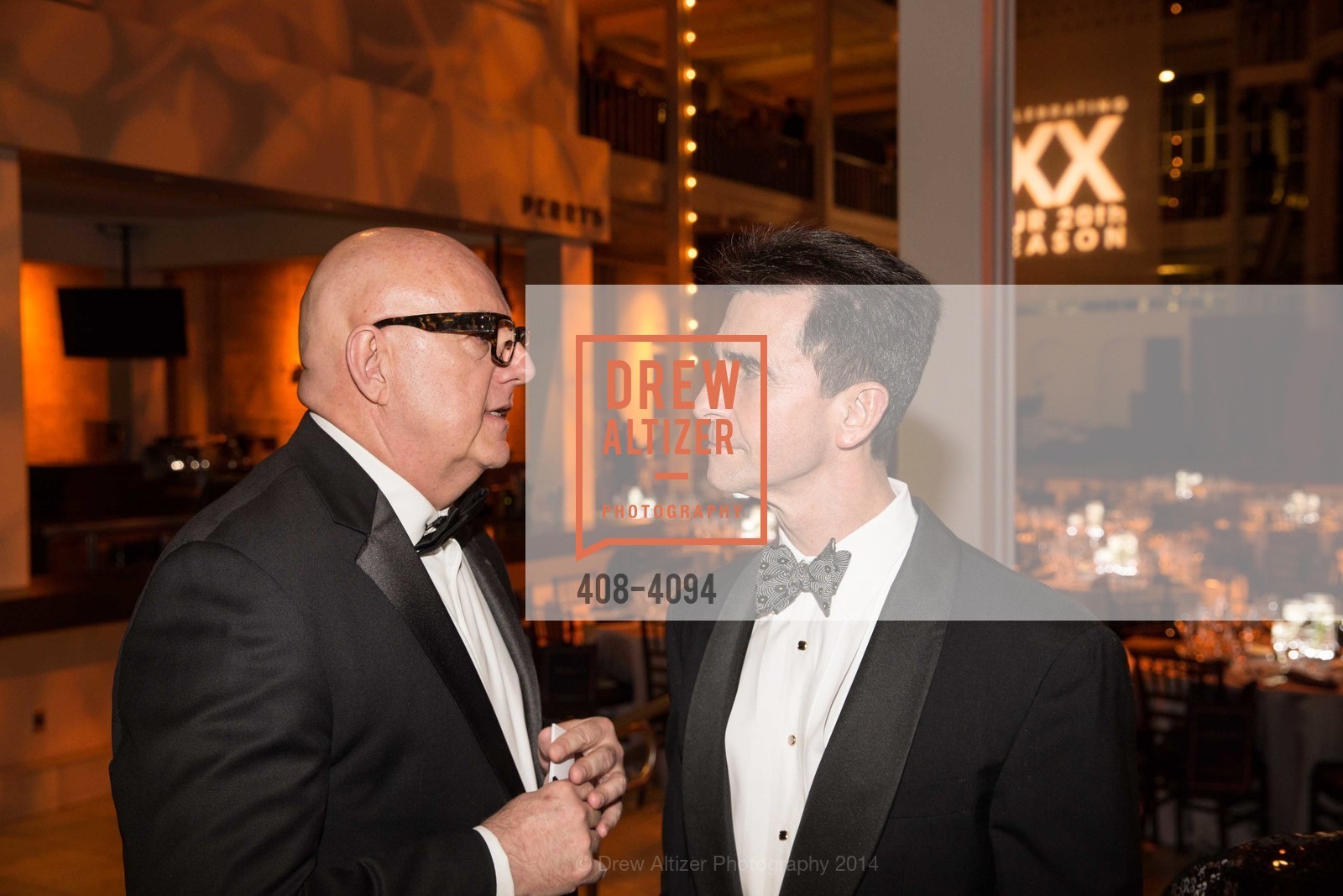 Robert Atkinson, Senator Mark Leno, SMUIN BALLET's 20th Anniversary 2014 XXravaganza Gala, US, March 1st, 2014, Photo #408-4094 Robert Atkinson, Senator Mark Leno, Photo #408-4094
