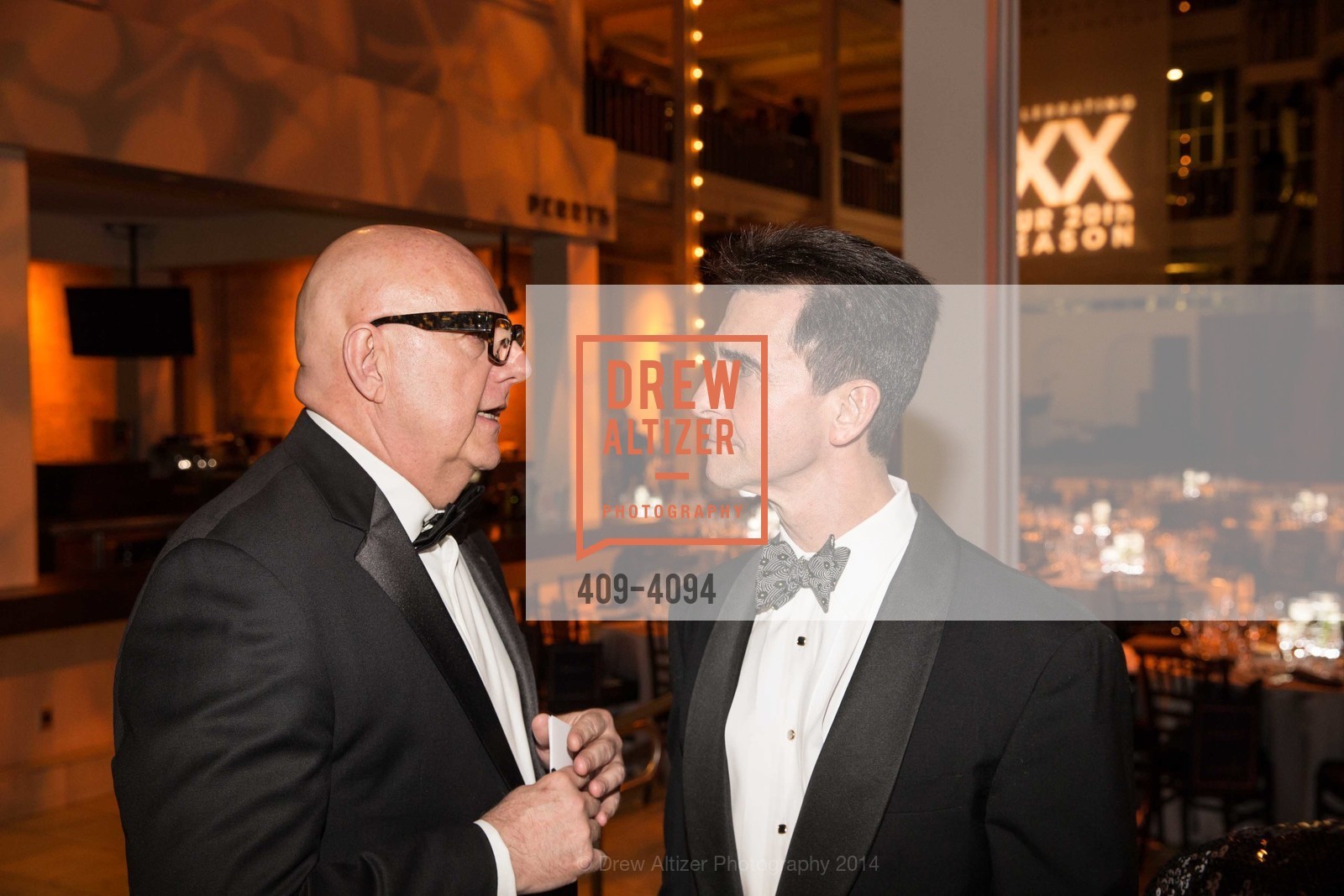 Robert Atkinson, Senator Mark Leno, SMUIN BALLET's 20th Anniversary 2014 XXravaganza Gala, US, March 1st, 2014, Photo #409-4094 Robert Atkinson, Senator Mark Leno, Photo #409-4094