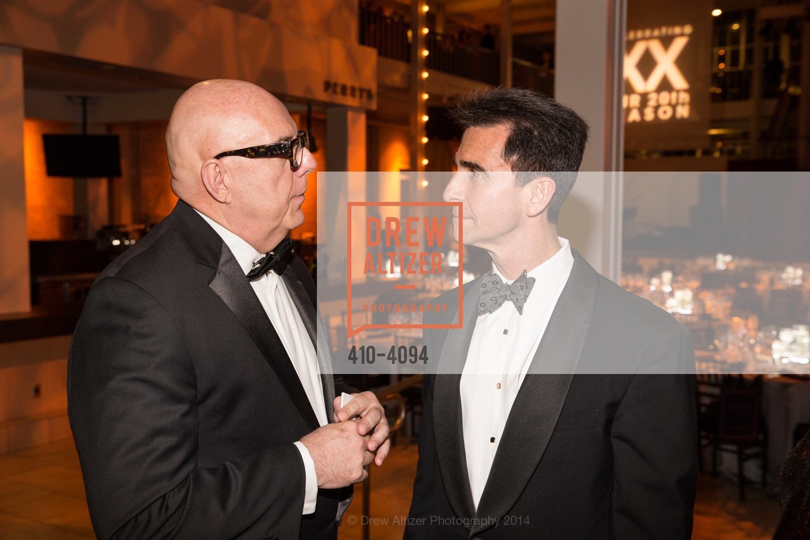 Robert Atkinson, Senator Mark Leno, SMUIN BALLET's 20th Anniversary 2014 XXravaganza Gala, US, March 1st, 2014, Photo #410-4094 Robert Atkinson, Senator Mark Leno, Photo #410-4094