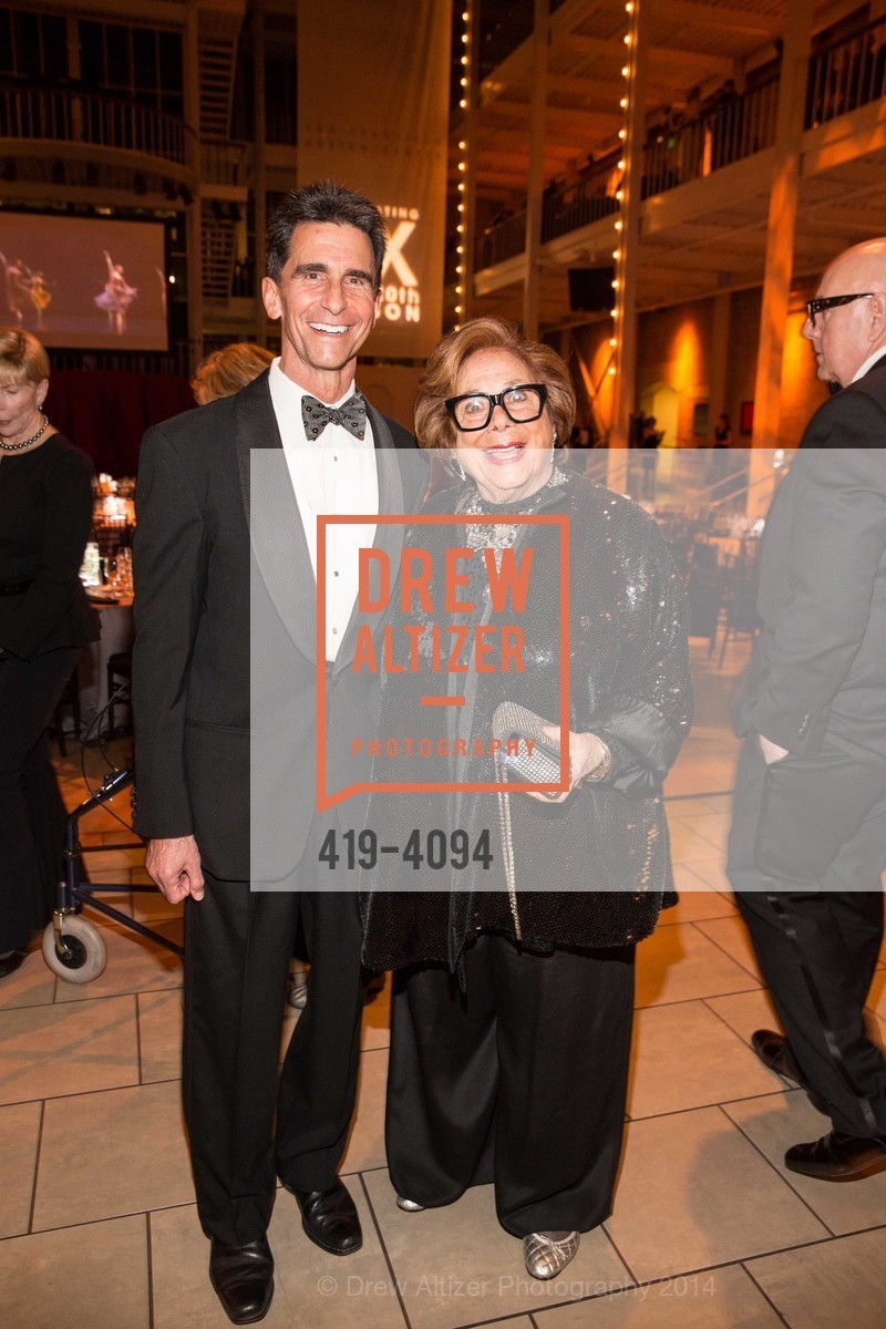 Senator Mark Leno, Ellen Newman, SMUIN BALLET's 20th Anniversary 2014 XXravaganza Gala, US, March 1st, 2014, Photo #419-4094 Senator Mark Leno, Ellen Newman, Photo #419-4094