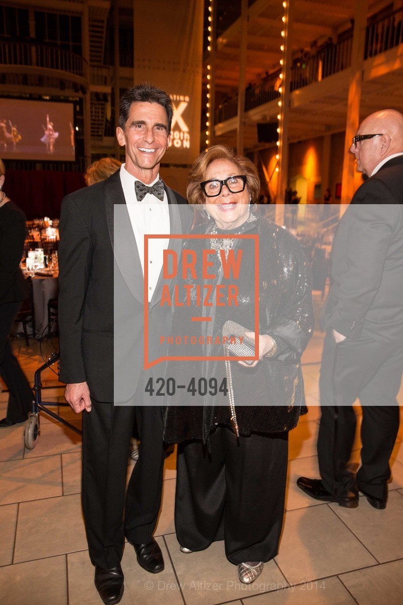 Senator Mark Leno, Ellen Newman, SMUIN BALLET's 20th Anniversary 2014 XXravaganza Gala, US, March 1st, 2014, Photo #420-4094 Senator Mark Leno, Ellen Newman, Photo #420-4094