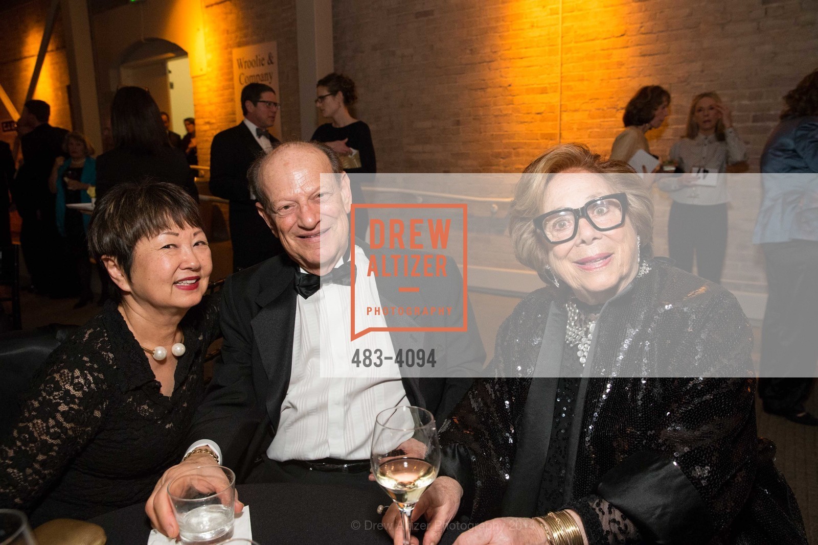 Linda Spence, Joe Diamond, Ellen Newman, SMUIN BALLET's 20th Anniversary 2014 XXravaganza Gala, US, March 1st, 2014, Photo #483-4094 Linda Spence, Joe Diamond, Ellen Newman, Photo #483-4094