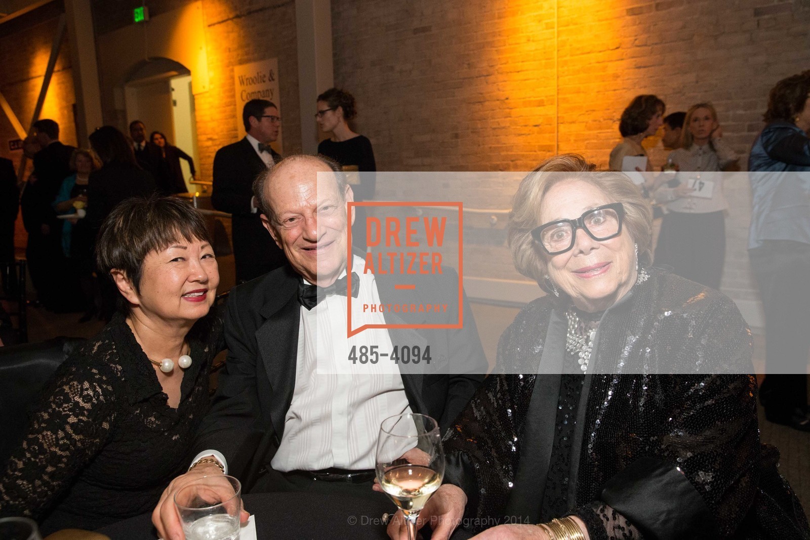 Linda Spence, Joe Diamond, Ellen Newman, SMUIN BALLET's 20th Anniversary 2014 XXravaganza Gala, US, March 1st, 2014, Photo #485-4094 Linda Spence, Joe Diamond, Ellen Newman, Photo #485-4094