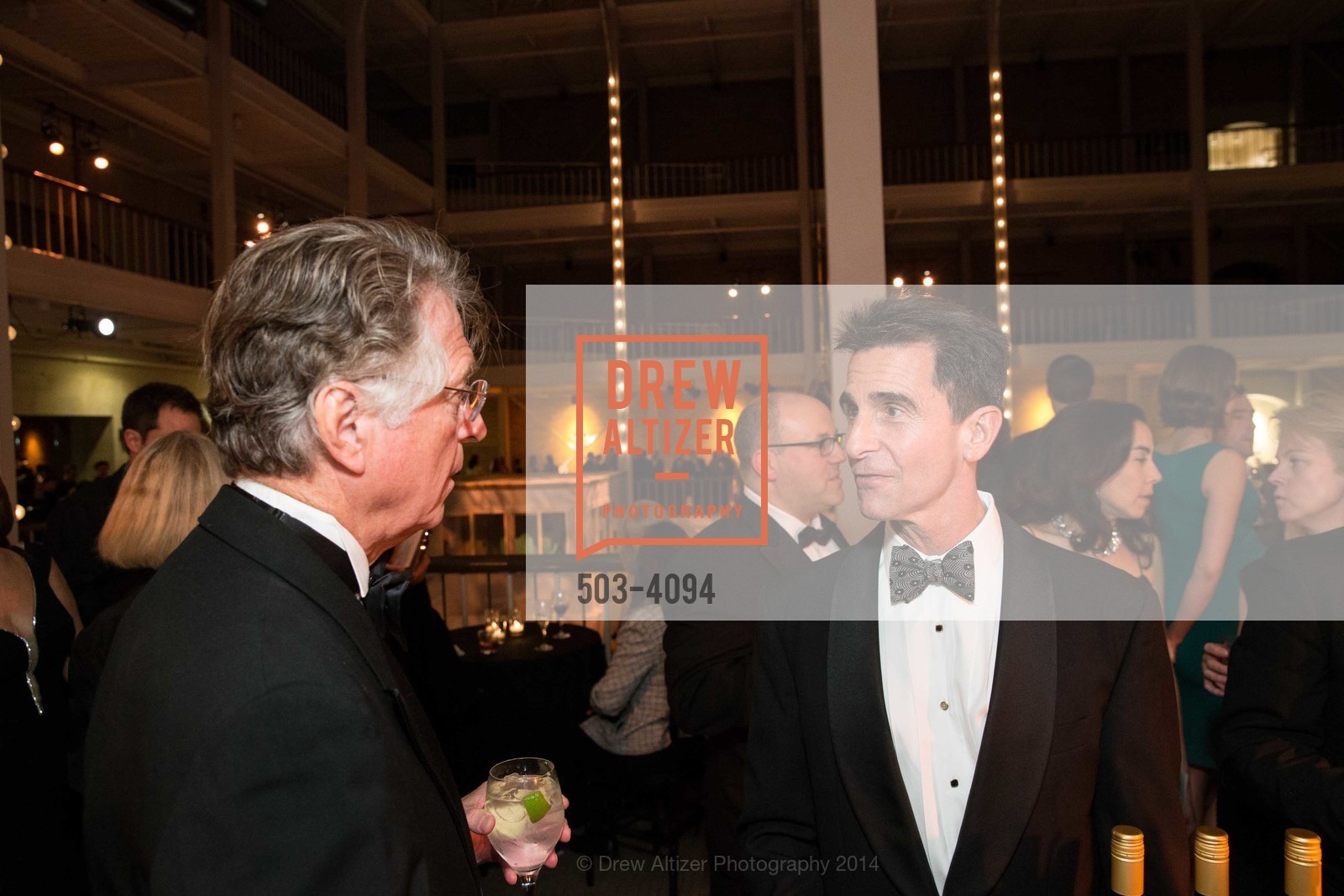 Leon Huntting, Senator Mark Leno, SMUIN BALLET's 20th Anniversary 2014 XXravaganza Gala, US, March 1st, 2014, Photo #503-4094 Leon Huntting, Senator Mark Leno, Photo #503-4094