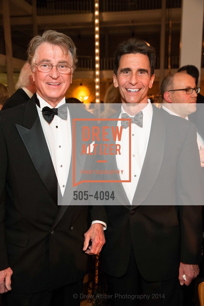 Leon Huntting, Senator Mark Leno, SMUIN BALLET's 20th Anniversary 2014 XXravaganza Gala, US, March 1st, 2014, Photo #505-4094 Leon Huntting, Senator Mark Leno, Photo #505-4094