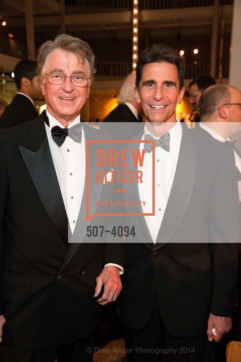 Leon Huntting, Senator Mark Leno, SMUIN BALLET's 20th Anniversary 2014 XXravaganza Gala, US, March 1st, 2014, Photo #507-4094 Leon Huntting, Senator Mark Leno, Photo #507-4094