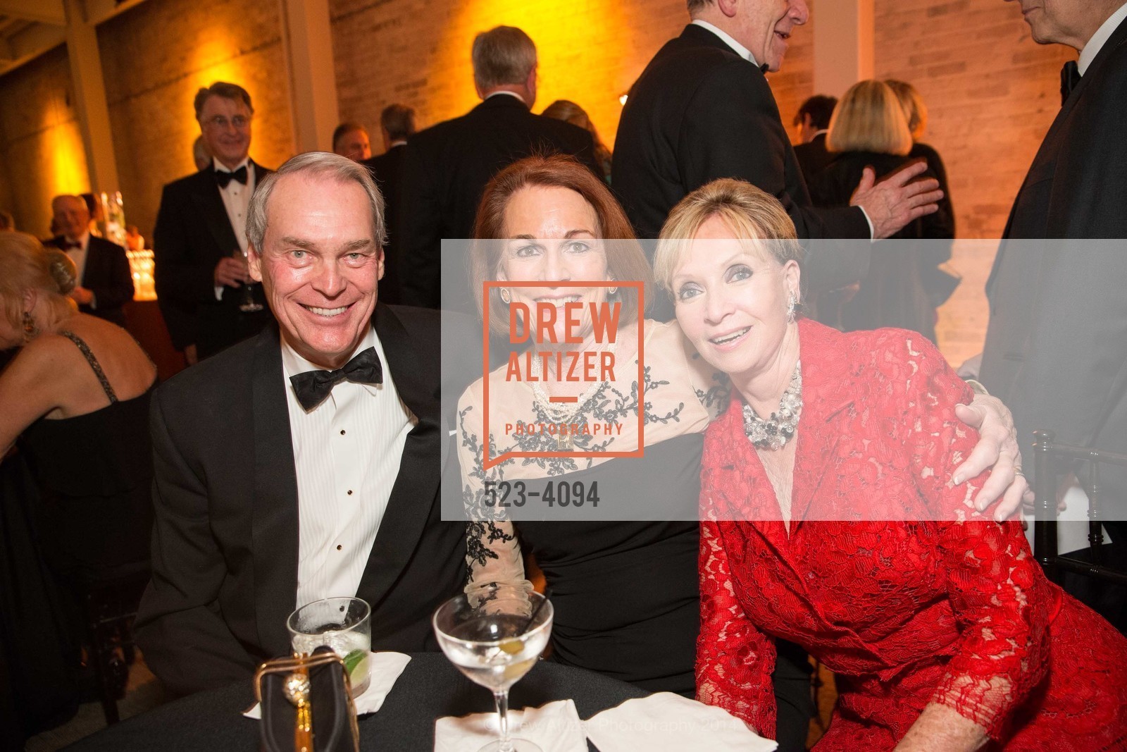 Doug Fenton, Gail Anderson, Sallie Huntting, SMUIN BALLET's 20th Anniversary 2014 XXravaganza Gala, US, March 1st, 2014, Photo #523-4094 Doug Fenton, Gail Anderson, Sallie Huntting, Photo #523-4094