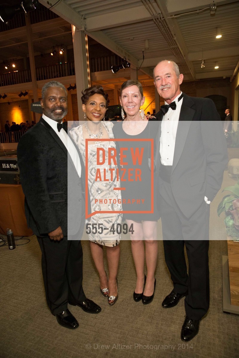 Tommie Moon, Renel Brooks-Moon, Barb Lindhorst, Jerry Mosher, SMUIN BALLET's 20th Anniversary 2014 XXravaganza Gala, US, March 1st, 2014, Photo #555-4094 Tommie Moon, Renel Brooks-Moon, Barb Lindhorst, Jerry Mosher, Photo #555-4094