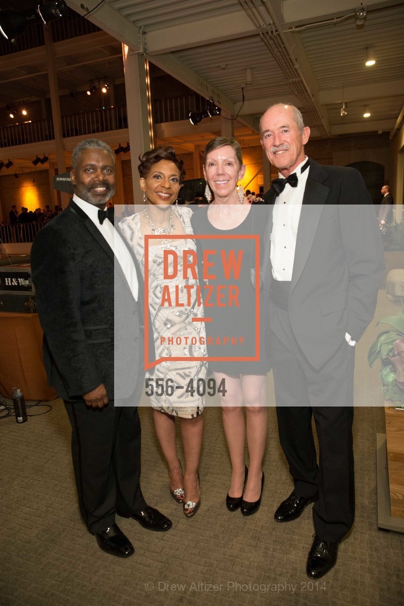 Tommie Moon, Renel Brooks-Moon, Barb Lindhorst, Jerry Mosher, SMUIN BALLET's 20th Anniversary 2014 XXravaganza Gala, US, March 1st, 2014, Photo #556-4094 Tommie Moon, Renel Brooks-Moon, Barb Lindhorst, Jerry Mosher, Photo #556-4094