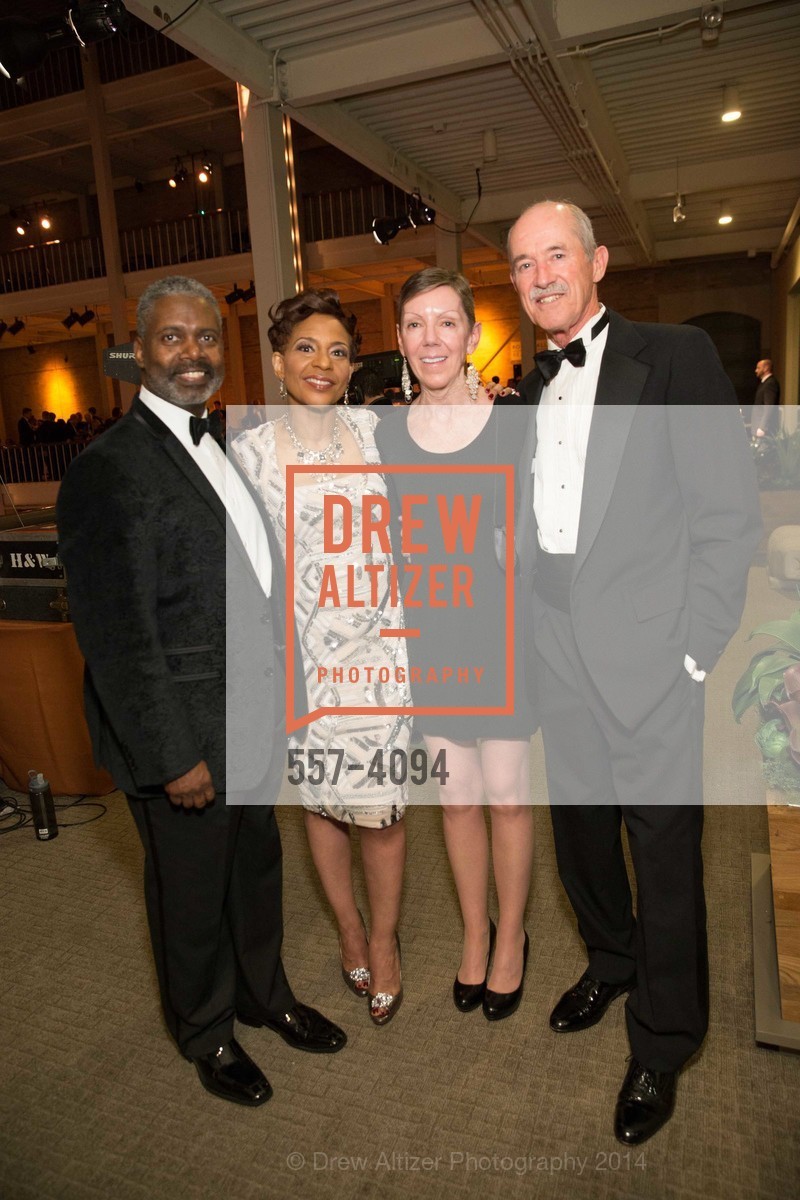 Tommie Moon, Renel Brooks-Moon, Barb Lindhorst, Jerry Mosher, SMUIN BALLET's 20th Anniversary 2014 XXravaganza Gala, US, March 1st, 2014, Photo #557-4094 Tommie Moon, Renel Brooks-Moon, Barb Lindhorst, Jerry Mosher, Photo #557-4094