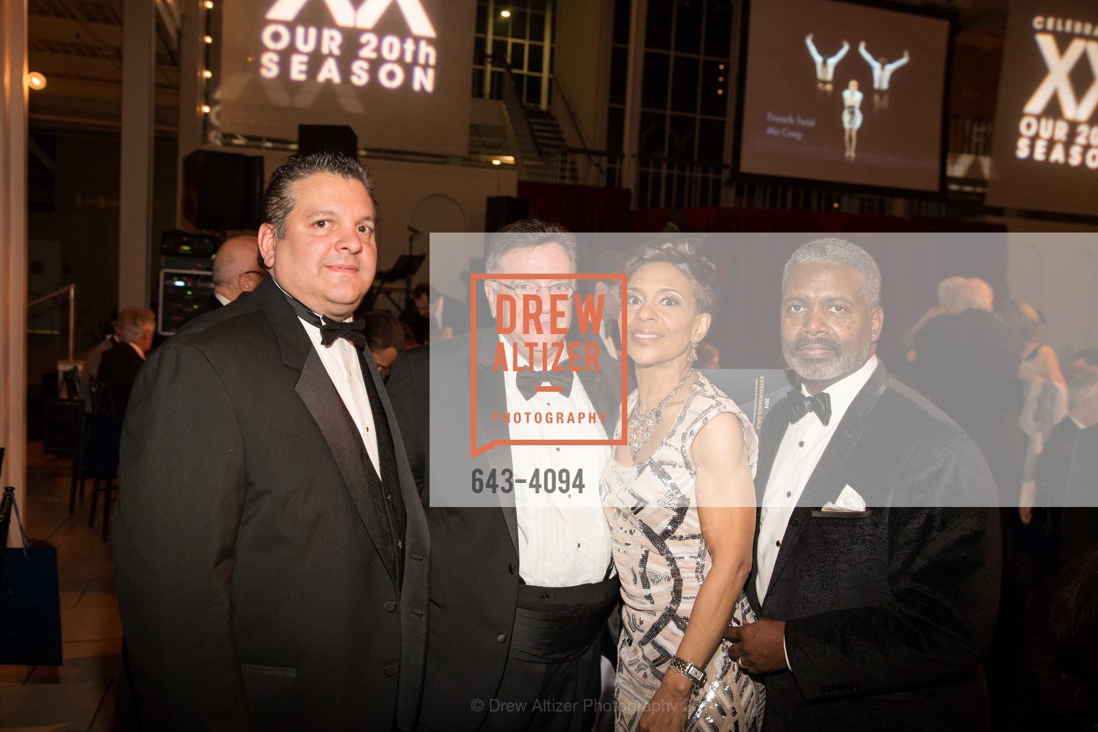 John Konstin, Lee Houskeeper, Renel Brooks-Moon, Tommie Moon, SMUIN BALLET's 20th Anniversary 2014 XXravaganza Gala, US, March 1st, 2014, Photo #643-4094 John Konstin, Lee Houskeeper, Renel Brooks-Moon, Tommie Moon, Photo #643-4094