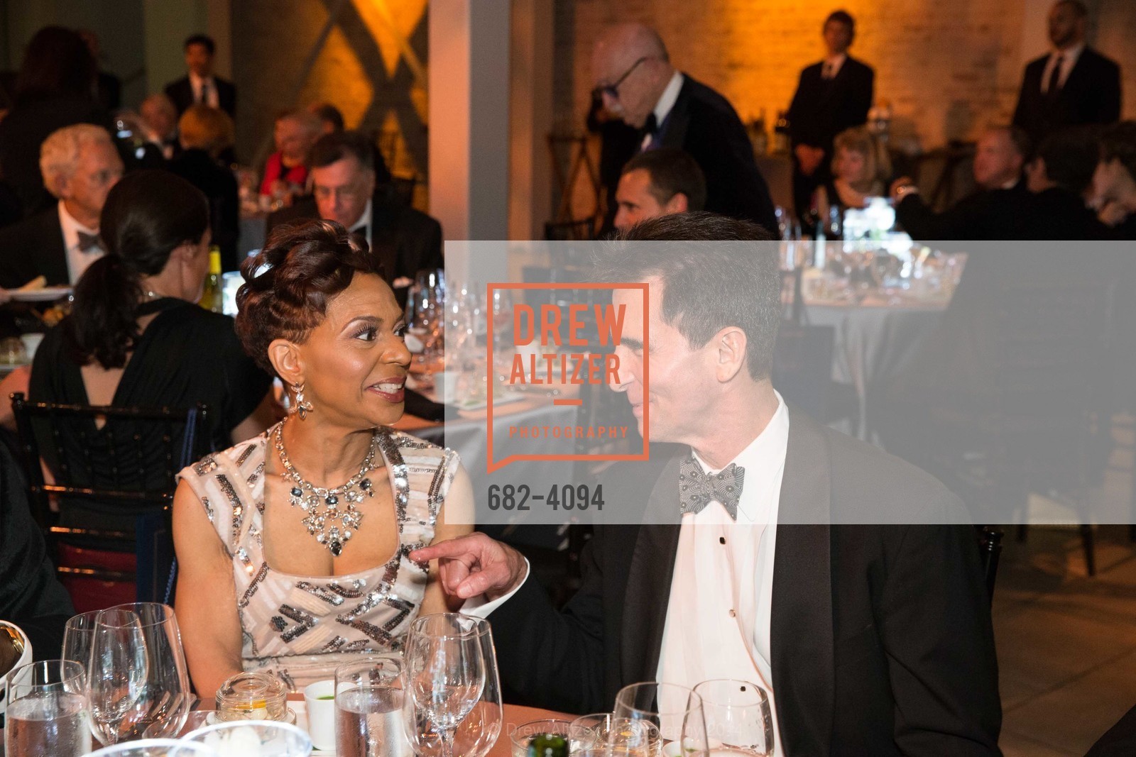 Renel Brooks-Moon, Senator Mark Leno, SMUIN BALLET's 20th Anniversary 2014 XXravaganza Gala, US, March 1st, 2014, Photo #682-4094 Renel Brooks-Moon, Senator Mark Leno, Photo #682-4094