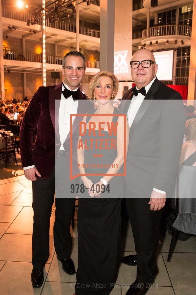 Darren Anderson, Mary Hand, Robert Atkinson, SMUIN BALLET's 20th Anniversary 2014 XXravaganza Gala, US, March 1st, 2014, Photo #978-4094 Darren Anderson, Mary Hand, Robert Atkinson, Photo #978-4094