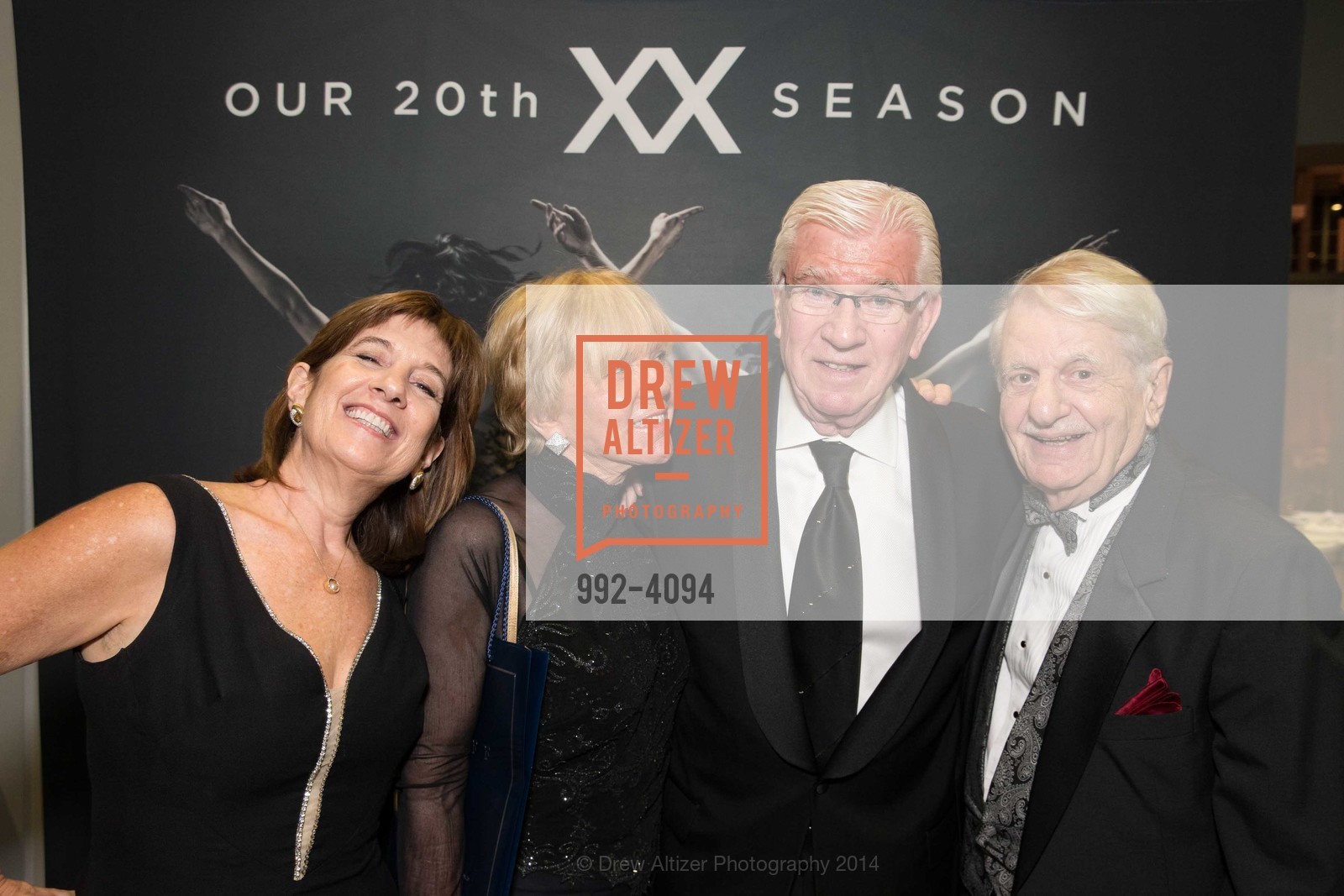 Carla Befera, Elsie Floriani, Ron Wendt, Vic Befera, SMUIN BALLET's 20th Anniversary 2014 XXravaganza Gala, US, March 1st, 2014, Photo #992-4094 Carla Befera, Elsie Floriani, Ron Wendt, Vic Befera, Photo #992-4094