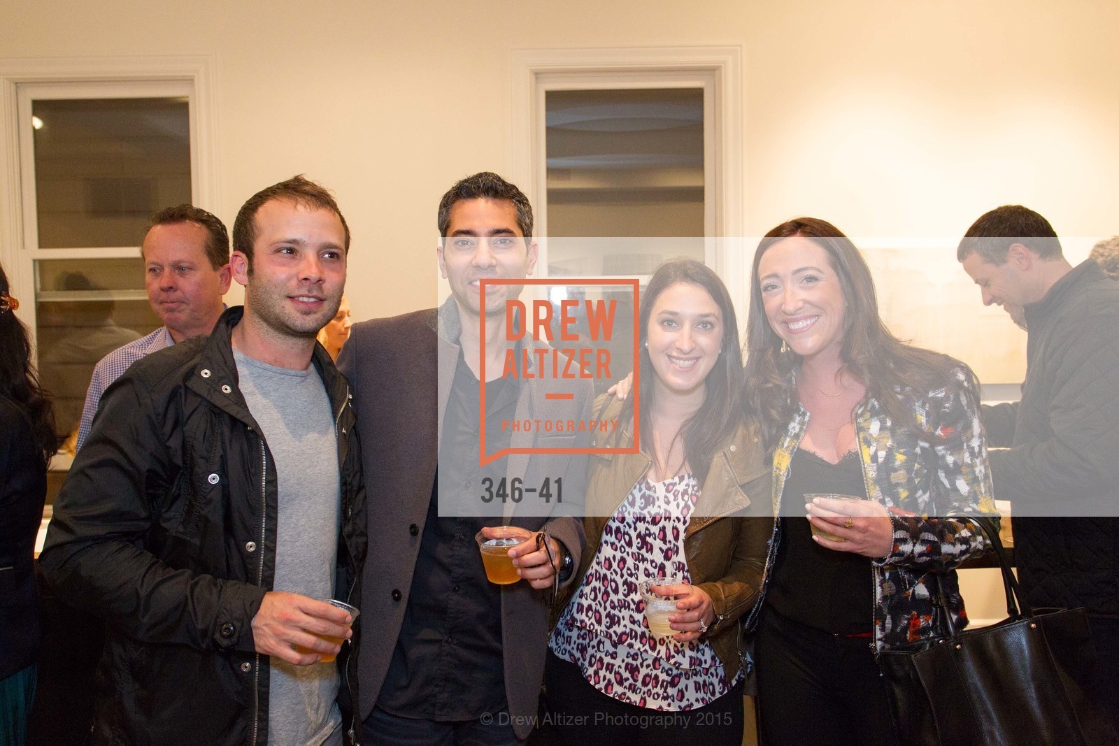 Palad Polstezky, Oren Cohen, Danielle Gazitt, Sarah Persitz, Gucci & Vogue Dinner, The Dryansky Gallery. Dryansky Gallery, April 18th, 2015, Photo #346-41 Palad Polstezky, Oren Cohen, Danielle Gazitt, Sarah Persitz, Photo #346-41