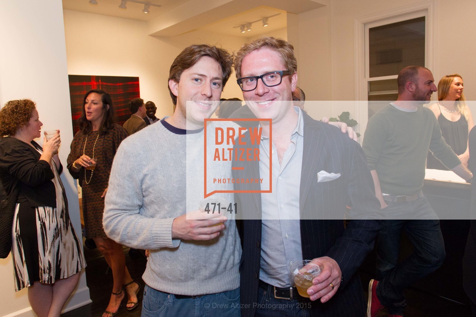 Oren Isacoff, Andrew Rosenthal, Gucci & Vogue Dinner, The Dryansky Gallery. Dryansky Gallery, April 18th, 2015, Photo #471-41 Oren Isacoff, Andrew Rosenthal, Photo #471-41