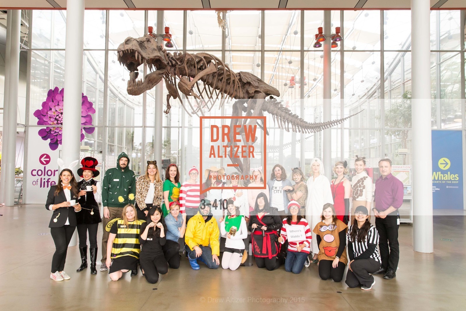 Group Picture, California Academy of Sciences Presents SuperNatural Halloween 2015, California Academy of Science. 55 Music Concourse Dr, October 23rd, 2015,Drew Altizer, Drew Altizer Photography, full-service event agency, private events, San Francisco photographer, photographer California