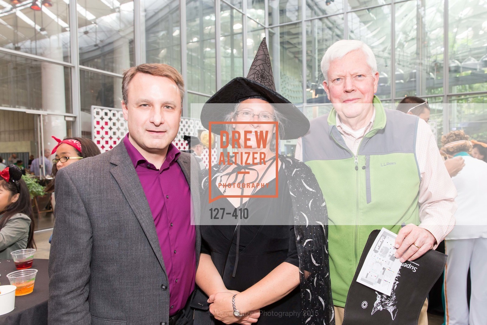 Jonathan Foley, Andrea Foley, Jerry Hume, California Academy of Sciences Presents SuperNatural Halloween 2015, California Academy of Science. California Academy of Science, . 55 Music Concourse Dr, October 23rd, 2015, Photo #127-410 Jonathan Foley, Andrea Foley, Jerry Hume, Photo #127-410