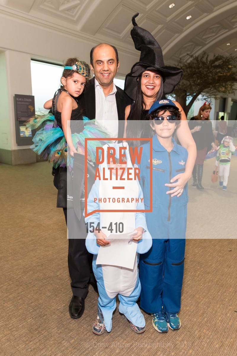 Ishani Shah, Shashien Shah, Krishiv Shah, Ash Shah, Shloak Shah, California Academy of Sciences Presents SuperNatural Halloween 2015, California Academy of Science. 55 Music Concourse Dr, October 23rd, 2015,Drew Altizer, Drew Altizer Photography, full-service agency, private events, San Francisco photographer, photographer california