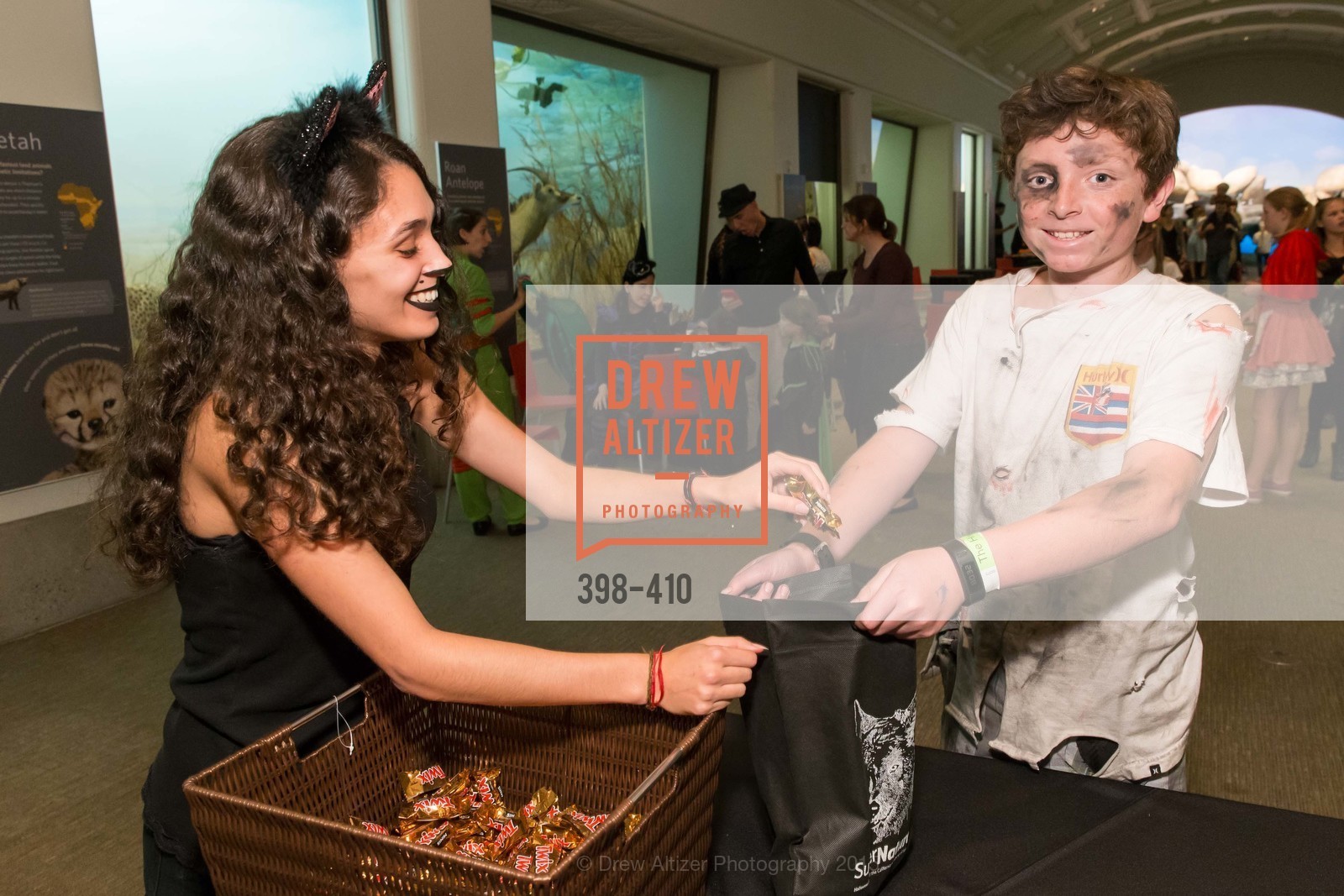 Adrianna Abrams-Wolffsohn, Josh Solomon, California Academy of Sciences Presents SuperNatural Halloween 2015, California Academy of Science. 55 Music Concourse Dr, October 23rd, 2015,Drew Altizer, Drew Altizer Photography, full-service agency, private events, San Francisco photographer, photographer california