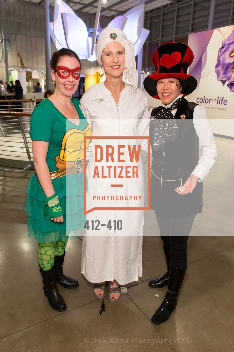 Meghan Mortensen, Janet Harris, Doria Leong, California Academy of Sciences Presents SuperNatural Halloween 2015, California Academy of Science. 55 Music Concourse Dr, October 23rd, 2015,Drew Altizer, Drew Altizer Photography, full-service event agency, private events, San Francisco photographer, photographer California