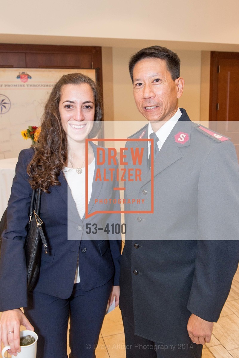 Nicolette Huberman, Fred Wong, THE SALVATION ARMY Holiday Luncheon, US, November 20th, 2014, Photo #53-4100 Nicolette Huberman, Fred Wong, Photo #53-4100