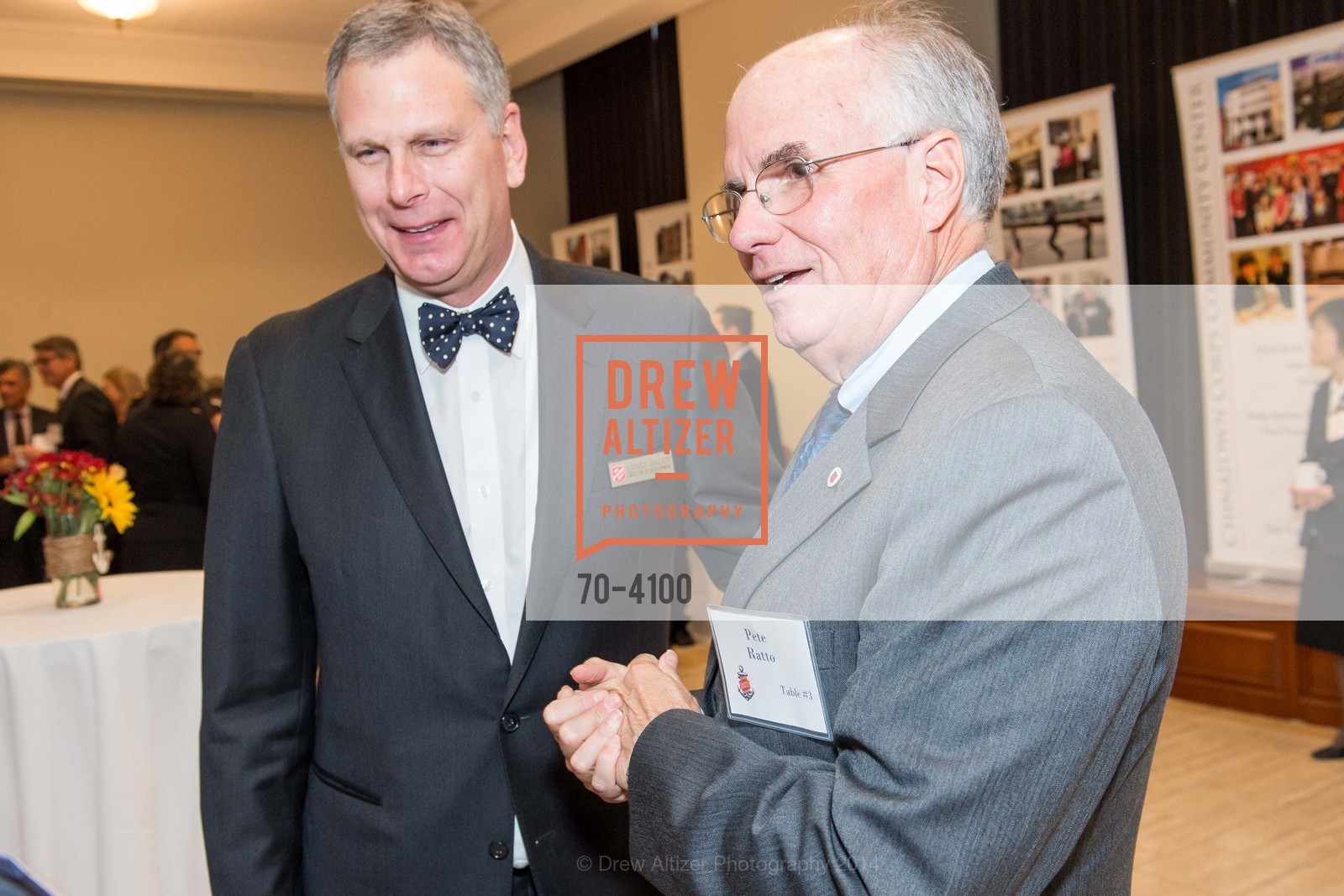 Ernst Bauer, Pete Ratto, THE SALVATION ARMY Holiday Luncheon, US, November 20th, 2014, Photo #70-4100 Ernst Bauer, Pete Ratto, Photo #70-4100
