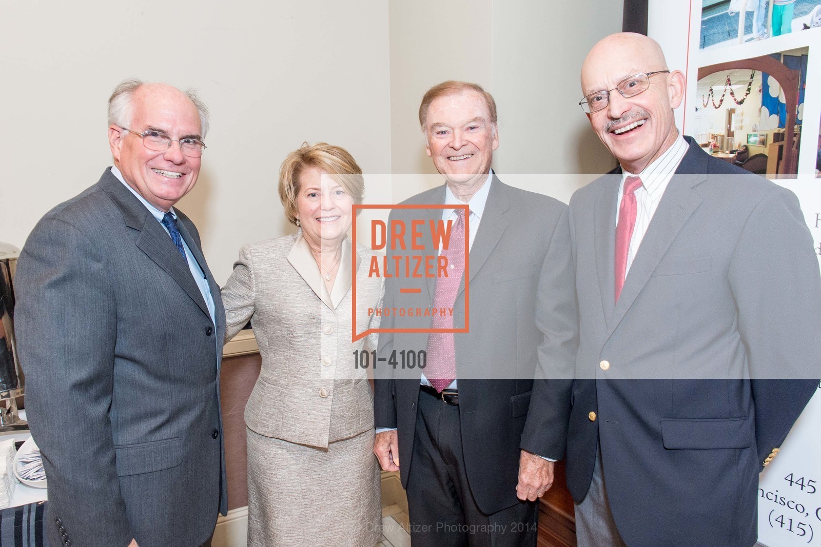 Pete Ratto, Mary Beth Warman, The Honorable Mayor Frank Jordan, Jim Eyres, Photo #101-4100