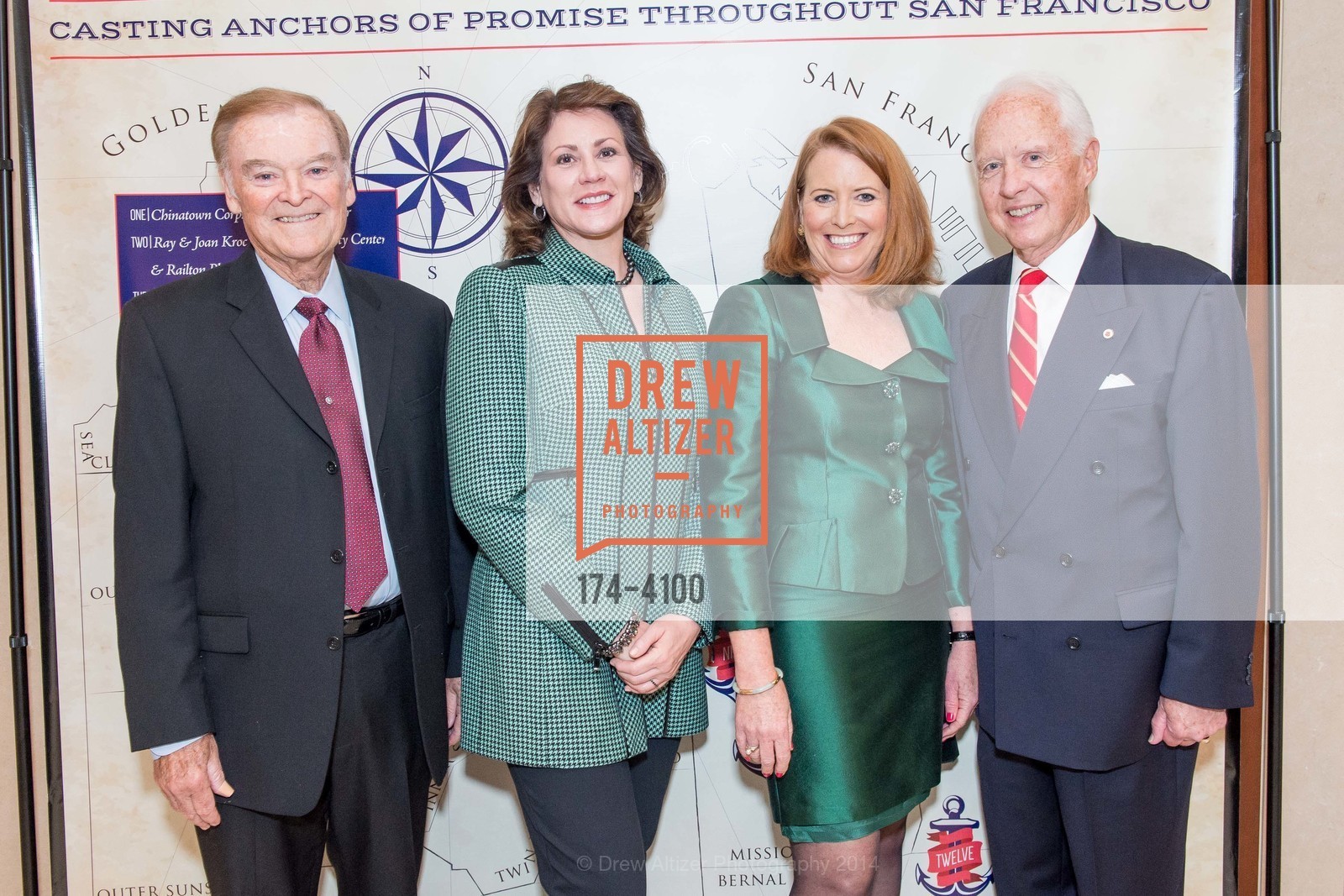The Honorable Mayor Frank Jordan, Jannine Vaughn, RADM John Bitoff, THE SALVATION ARMY Holiday Luncheon, US, November 20th, 2014, Photo #174-4100 The Honorable Mayor Frank Jordan, Jannine Vaughn, RADM John Bitoff, Photo #174-4100