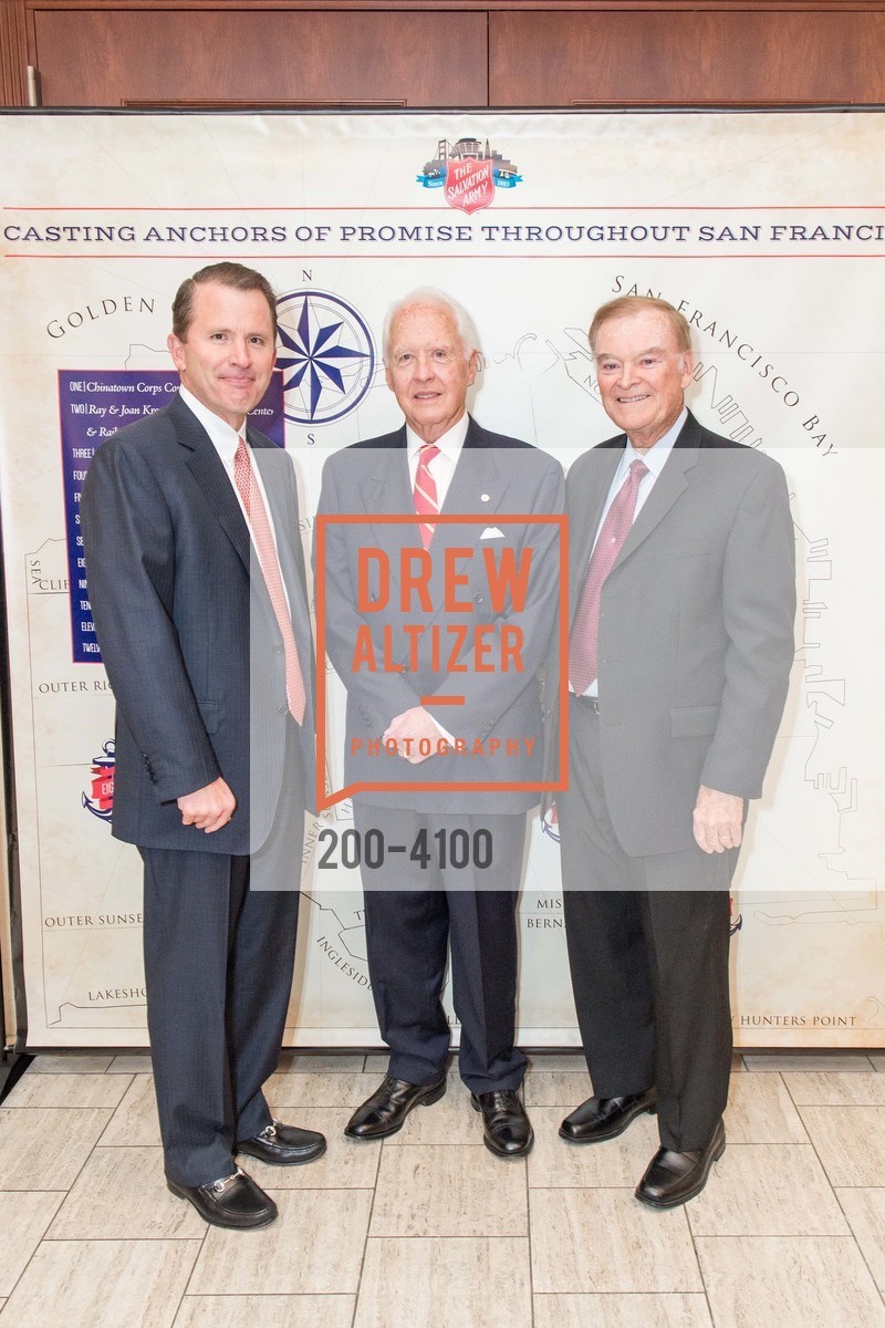 Jim Foley, RADM John Bitoff, The Honorable Mayor Frank Jordan, THE SALVATION ARMY Holiday Luncheon, US, November 20th, 2014, Photo #200-4100 Jim Foley, RADM John Bitoff, The Honorable Mayor Frank Jordan, Photo #200-4100