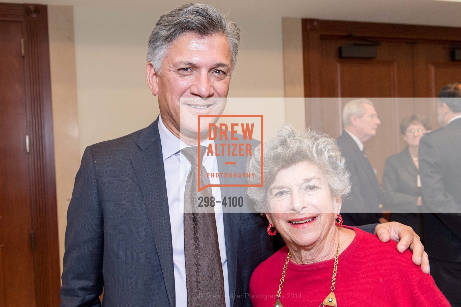 Mario Diaz, Delia Ehrlich, THE SALVATION ARMY Holiday Luncheon, US, November 20th, 2014, Photo #298-4100 Mario Diaz, Delia Ehrlich, Photo #298-4100