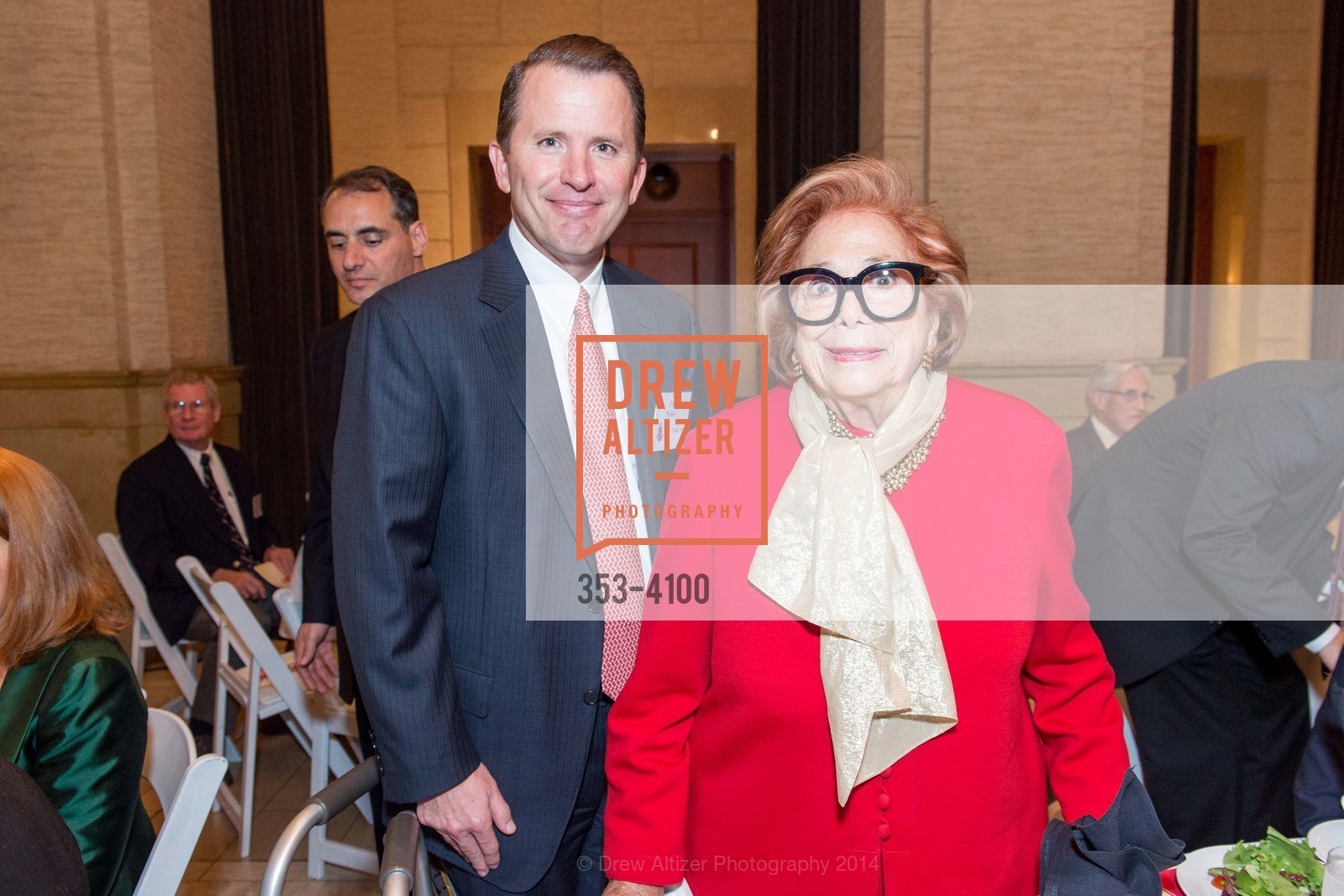 Jim Foley, Ellen Newman, THE SALVATION ARMY Holiday Luncheon, US, November 20th, 2014, Photo #353-4100 Jim Foley, Ellen Newman, Photo #353-4100