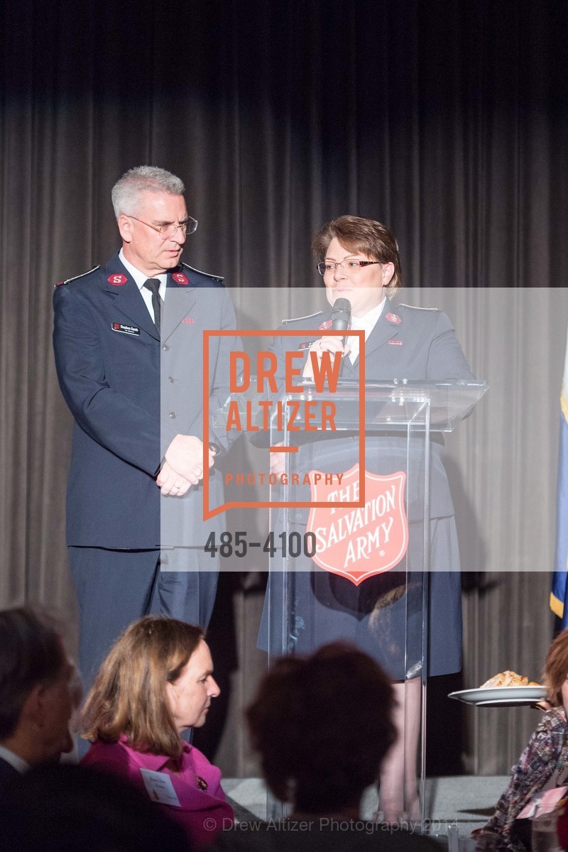 Lt.Col. Stephen Smith, Lt.Col. Marcia Smith, THE SALVATION ARMY Holiday Luncheon, US, November 20th, 2014, Photo #485-4100 Lt.Col. Stephen Smith, Lt.Col. Marcia Smith, Photo #485-4100