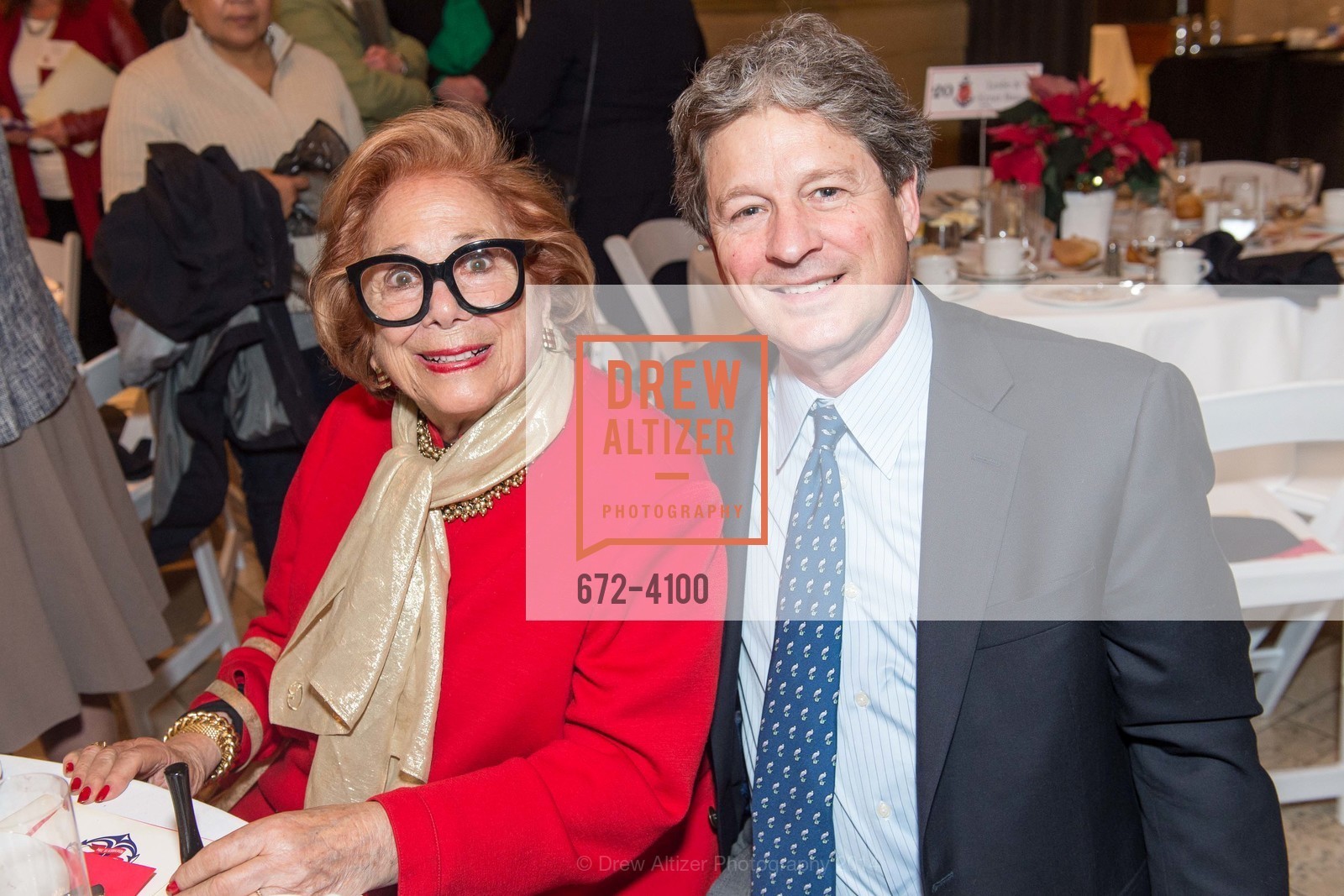 Ellen Newman, Michael Reich, THE SALVATION ARMY Holiday Luncheon, US, November 20th, 2014, Photo #672-4100 Ellen Newman, Michael Reich, Photo #672-4100