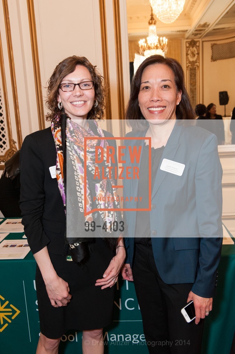 Elzabeth Merkle, Lynette Ferguson, USF hosts the Women in Leadership & Philanthropy Luncheon, US, May 2nd, 2014, Photo #99-4103 Elzabeth Merkle, Lynette Ferguson, Photo #99-4103