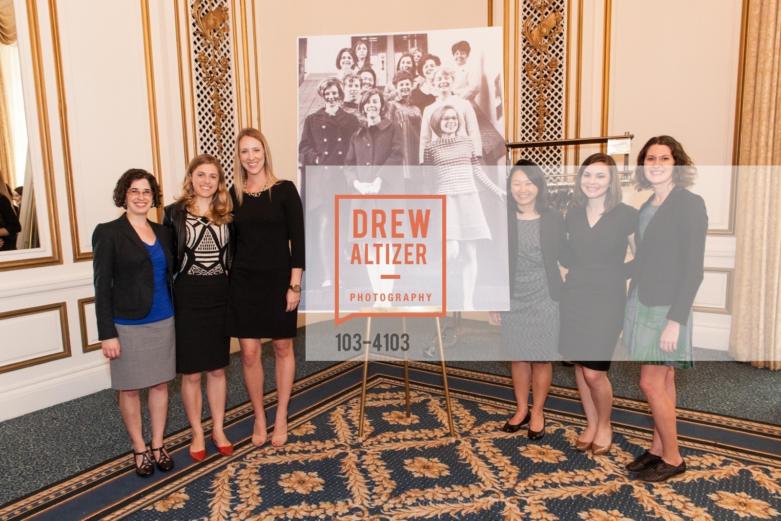 Michelle Owen, Dory Grant, Patty Kwok, Ashli Rocha, Jode Hamilton, USF hosts the Women in Leadership & Philanthropy Luncheon, US, May 2nd, 2014, Photo #103-4103 Michelle Owen, Dory Grant, Patty Kwok, Ashli Rocha, Jode Hamilton, Photo #103-4103