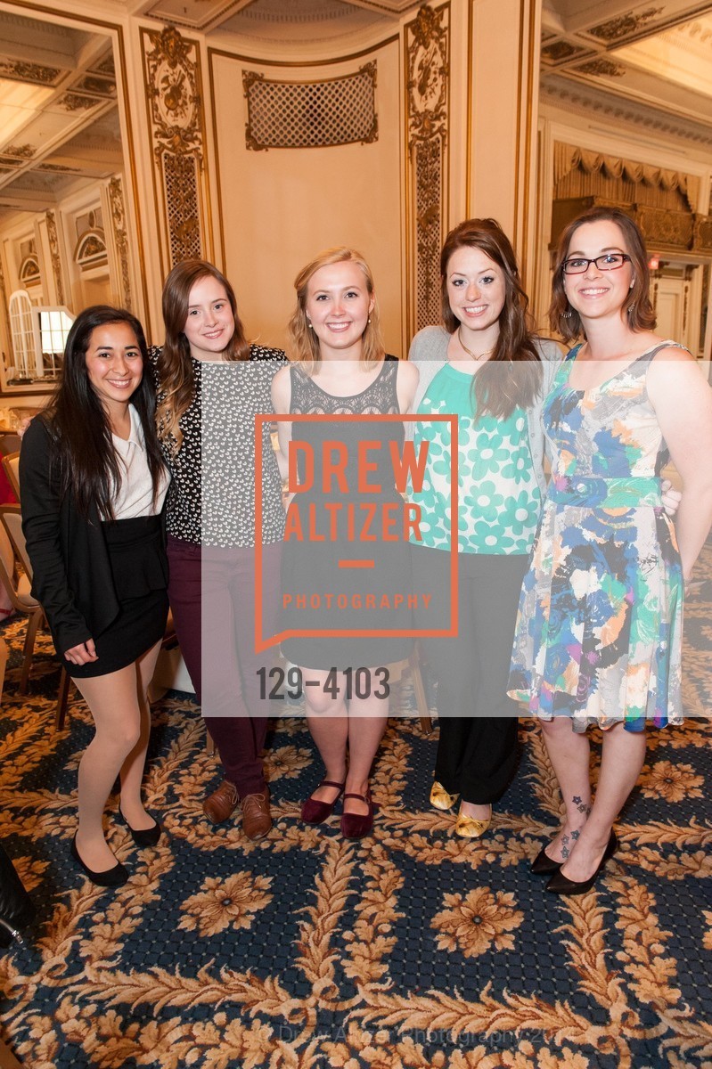 Jazmin Maya, Tory Wells, Hannah Thompson, Natalie Gallo, Allison Littlefield, USF hosts the Women in Leadership & Philanthropy Luncheon, US, May 2nd, 2014, Photo #129-4103 Jazmin Maya, Tory Wells, Hannah Thompson, Natalie Gallo, Allison Littlefield, Photo #129-4103