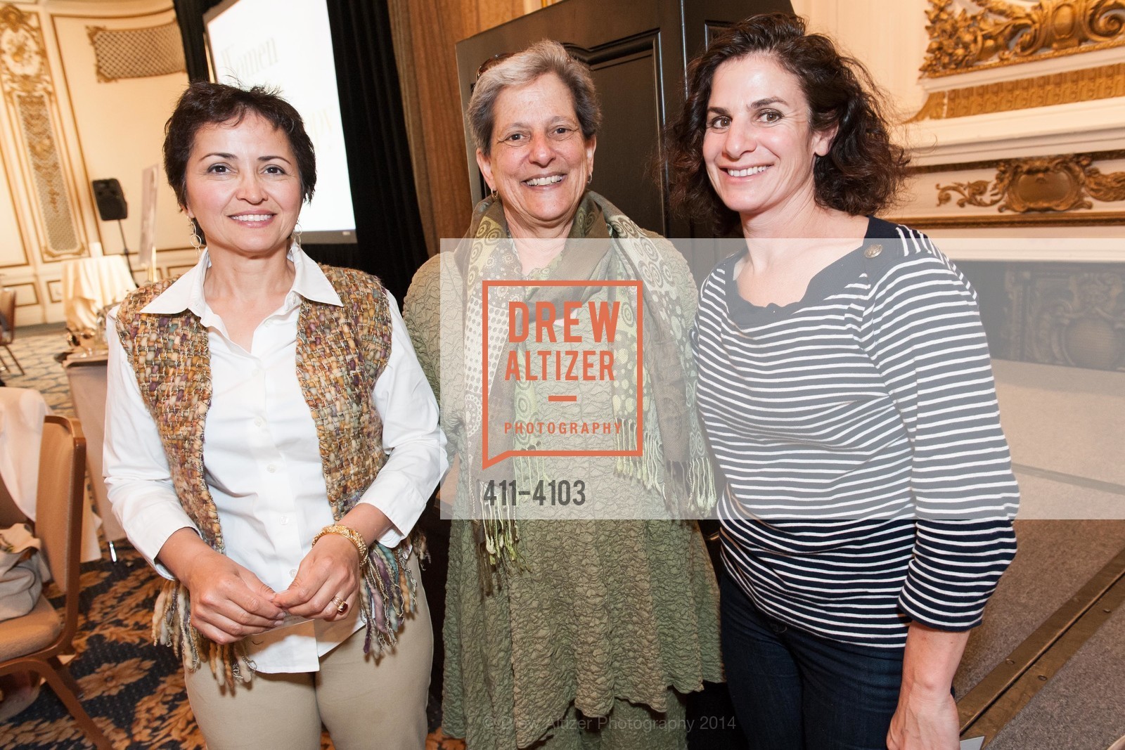 Zahra Skomra, Annette Anton, Linda Ravano, USF hosts the Women in Leadership & Philanthropy Luncheon, US, May 2nd, 2014, Photo #411-4103 Zahra Skomra, Annette Anton, Linda Ravano, Photo #411-4103
