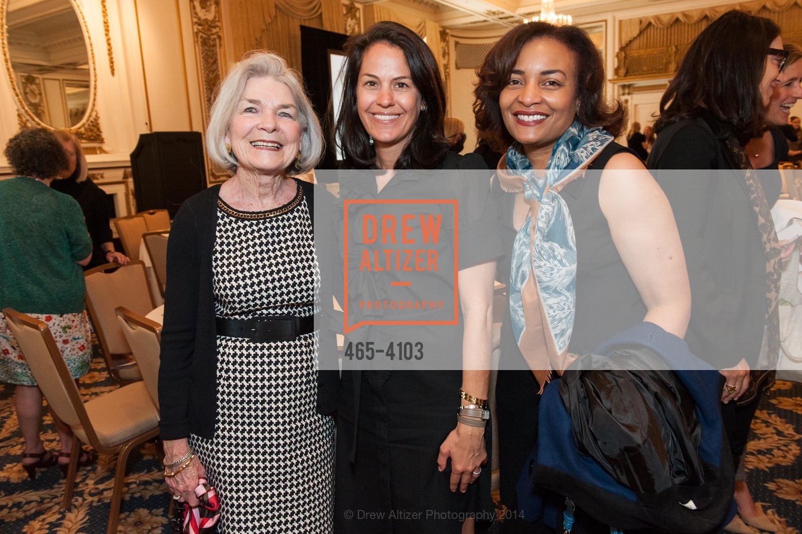 Dolores Mckeever Donahue, Anna Morfit, Pamela Balls Organista, USF hosts the Women in Leadership & Philanthropy Luncheon, US, May 2nd, 2014, Photo #465-4103 Dolores Mckeever Donahue, Anna Morfit, Pamela Balls Organista, Photo #465-4103