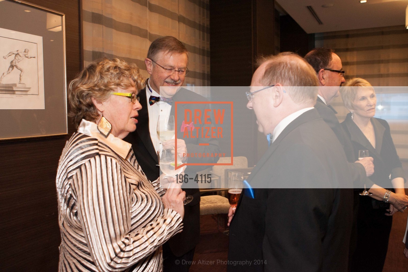 Charlotte Gaylord, Barrie Cowan, Nicholas McGegan, PHILHARMONIA BAROQUE ORCHESTRA 2014 Gala & Auction, US, February 28th, 2014, Photo #196-4115 Charlotte Gaylord, Barrie Cowan, Nicholas McGegan, Photo #196-4115