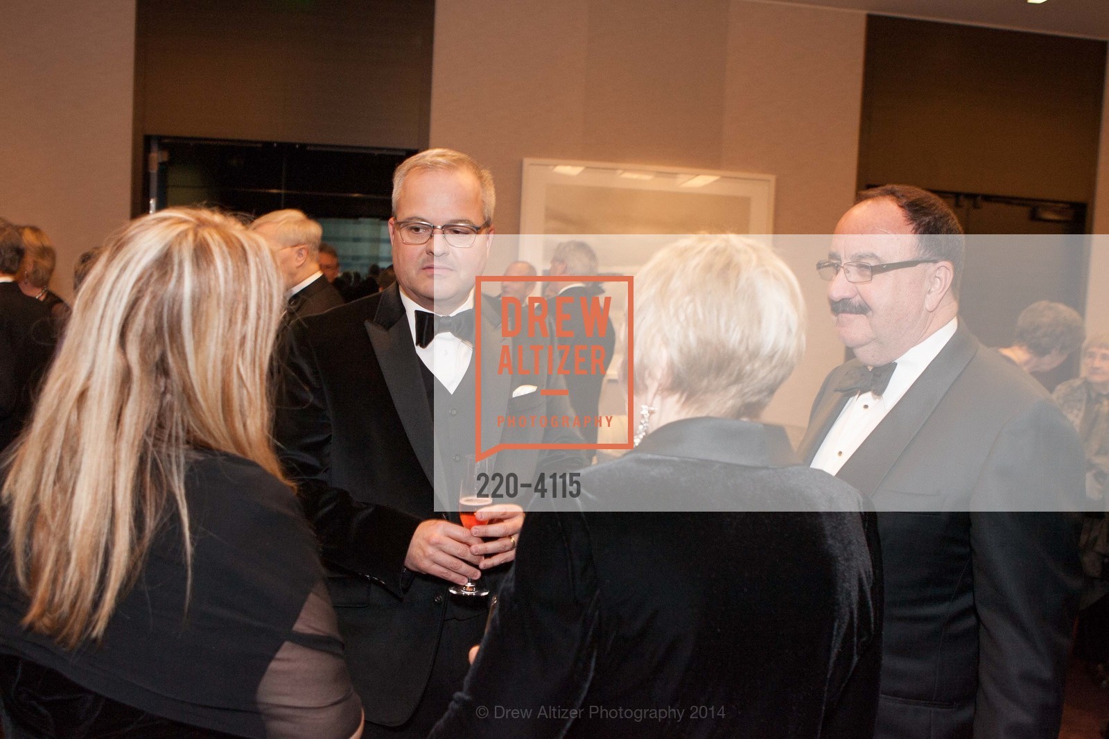 Nicholas Elsishans, Jim Bell, PHILHARMONIA BAROQUE ORCHESTRA 2014 Gala & Auction, US, February 28th, 2014, Photo #220-4115 Nicholas Elsishans, Jim Bell, Photo #220-4115