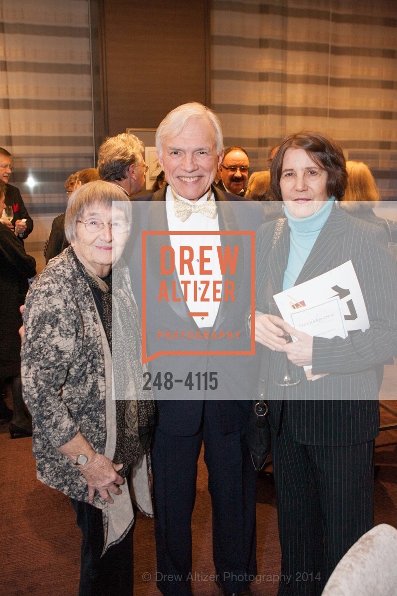 Jeree Pawl, Ches Herbert, Nina Hemenway, PHILHARMONIA BAROQUE ORCHESTRA 2014 Gala & Auction, US, February 28th, 2014, Photo #248-4115 Jeree Pawl, Ches Herbert, Nina Hemenway, Photo #248-4115