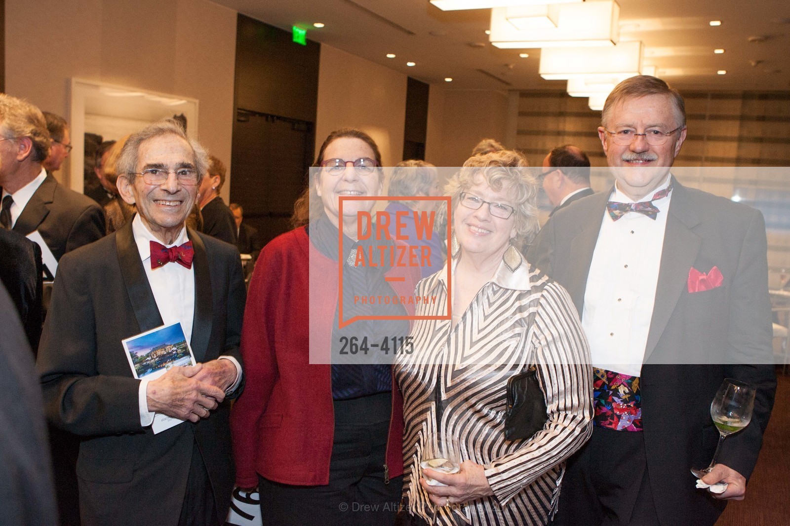 Milton Schlesinger, Suzanne Hering, Charlotte Gaylord, Barrie Cowen, PHILHARMONIA BAROQUE ORCHESTRA 2014 Gala & Auction, US, February 28th, 2014, Photo #264-4115 Milton Schlesinger, Suzanne Hering, Charlotte Gaylord, Barrie Cowen, Photo #264-4115