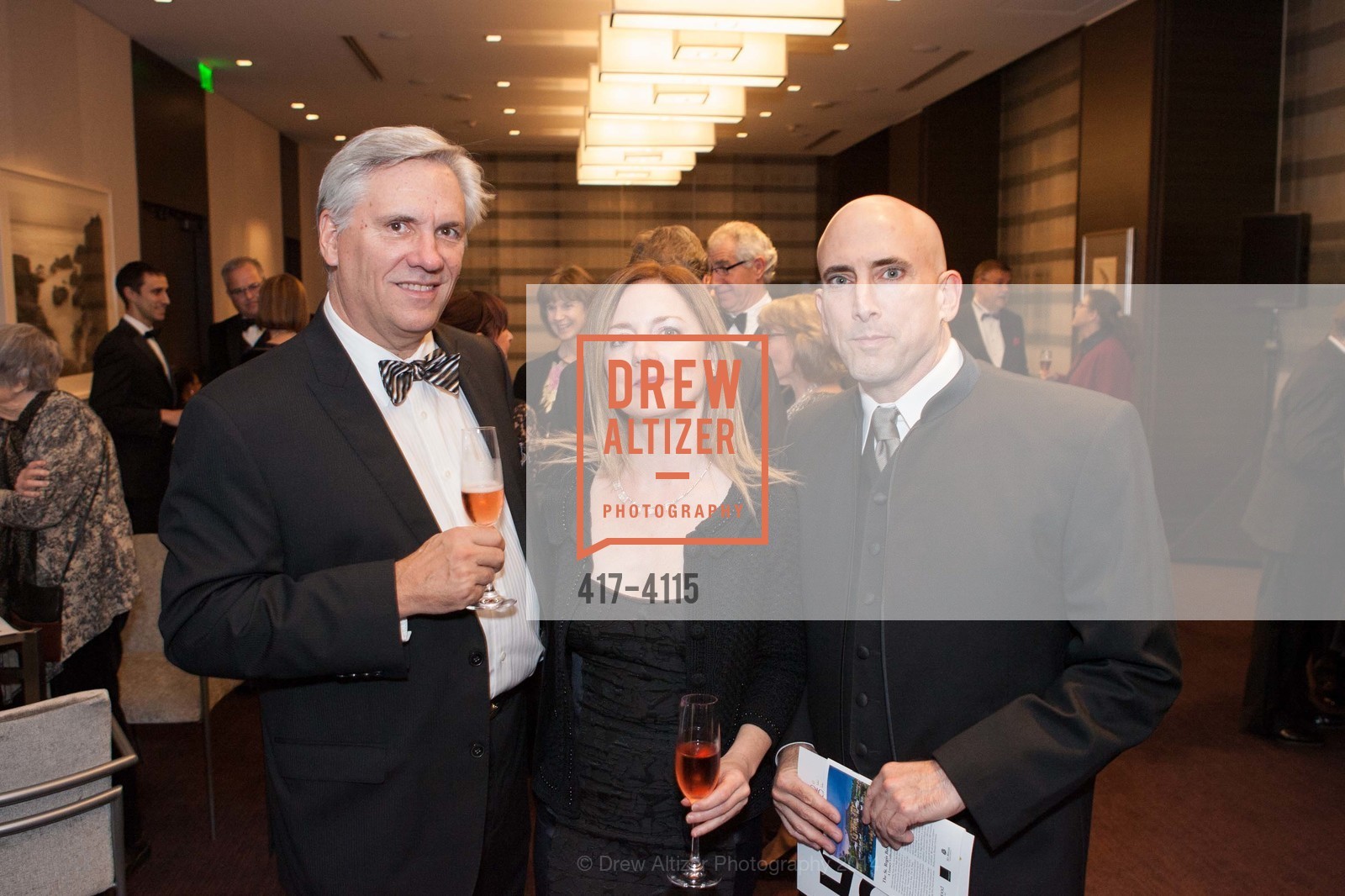 Joshua Poole, Colby Devitt, Jonathan Blank, PHILHARMONIA BAROQUE ORCHESTRA 2014 Gala & Auction, US, February 28th, 2014, Photo #417-4115 Joshua Poole, Colby Devitt, Jonathan Blank, Photo #417-4115