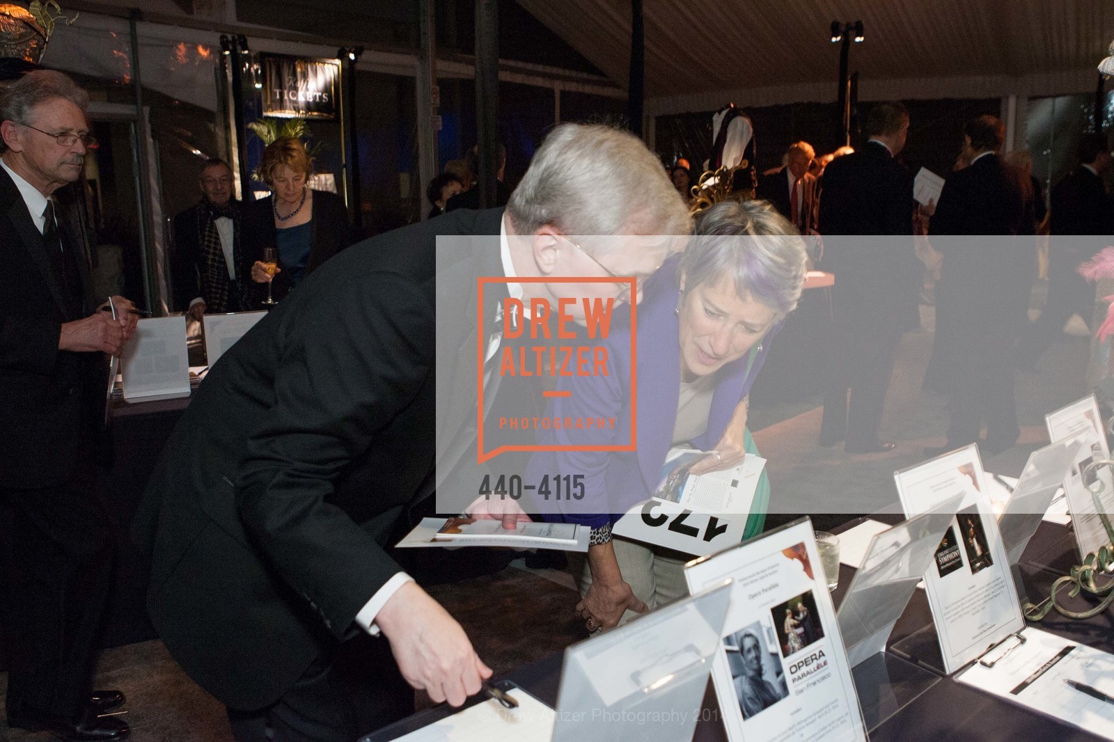 Ross Armstrong, Margaret Hegg, PHILHARMONIA BAROQUE ORCHESTRA 2014 Gala & Auction, US, February 28th, 2014, Photo #440-4115 Ross Armstrong, Margaret Hegg, Photo #440-4115